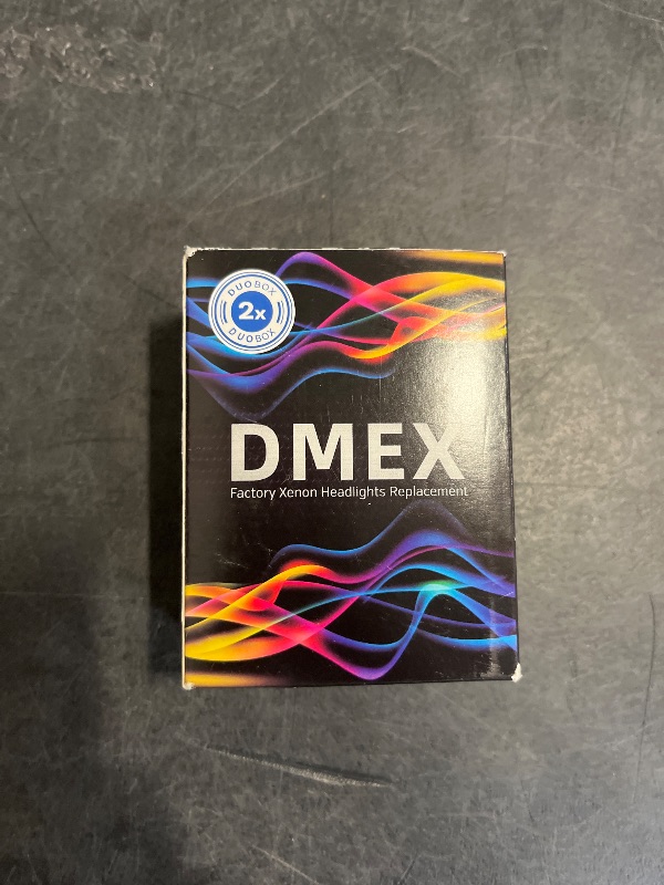 Photo 1 of DMEX D2S - 35W - 4300K Warm White Xenon Headlight HID Bulbs 85122 66240 66040 66240CBI Replacement - Pack of 2(Not fit Halogen Headlight Assembly)
