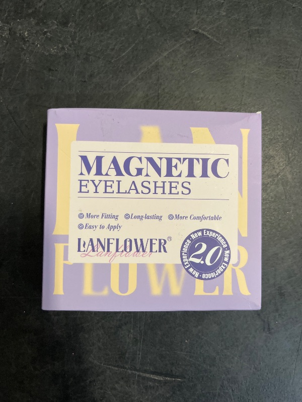 Photo 1 of Magnetic Eyelashes with Applicator Reusable Magnetic Lashes No Glue Needed Magnetic Eyelashes without Eyeliner Cat Eye Natural Look Magnetic Eyelashes Magnetic Lashes by Lanflower