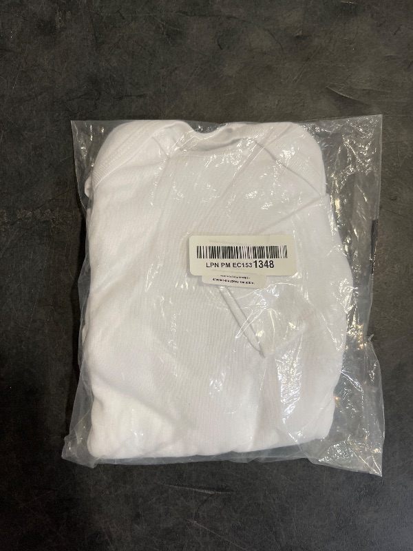 Photo 1 of (18M) Gerber Unisex Baby Multi-Pack Long-Sleeve Onesies Bodysuit Mitten Cuff Sizes 6-Pack White 18 Months