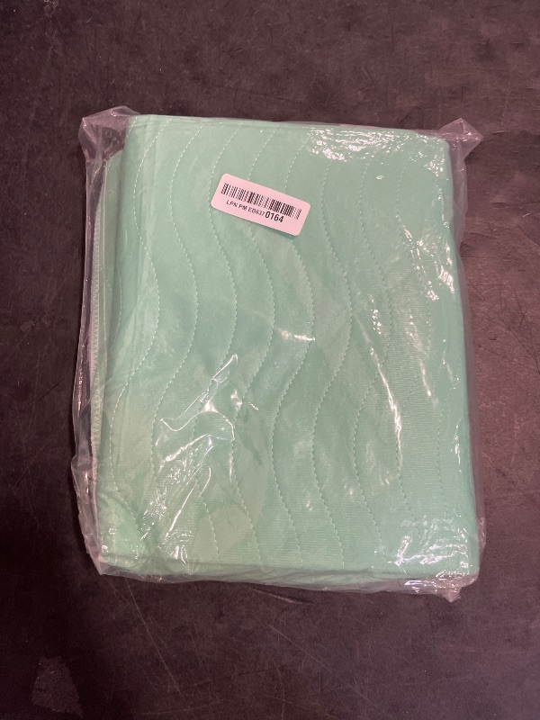 Photo 1 of 2 Pack Bed Pads for Incontinence Washable Reusable Mattress Pad Waterproof with 4 Convenient Handles Bed Pads for Incontinence Person 36” × 34” Inch