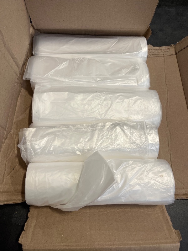 Photo 1 of Reli. SuperValue 40-45 Gallon Trash Bags Heavy Duty | 125 Trash Bags | Super Sizeable for Serious Garbage Cleanup (Clear)