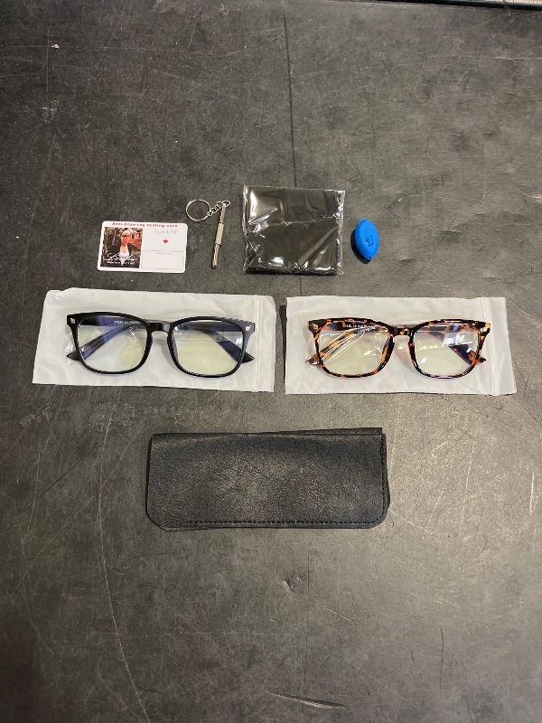 Photo 1 of livho High Tech Blue Light Glasses - Advanced 99% Blue Light Blocking Computer Glasses - Anti Eyestrain & UV Glare Protection