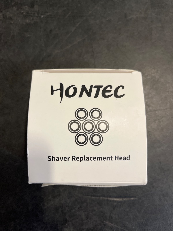 Photo 1 of 7 Blades Head Shaver Replacement Heads Electric Shaver Universal Replacement Blade Head Electric Razor for Men (7D Silvery)