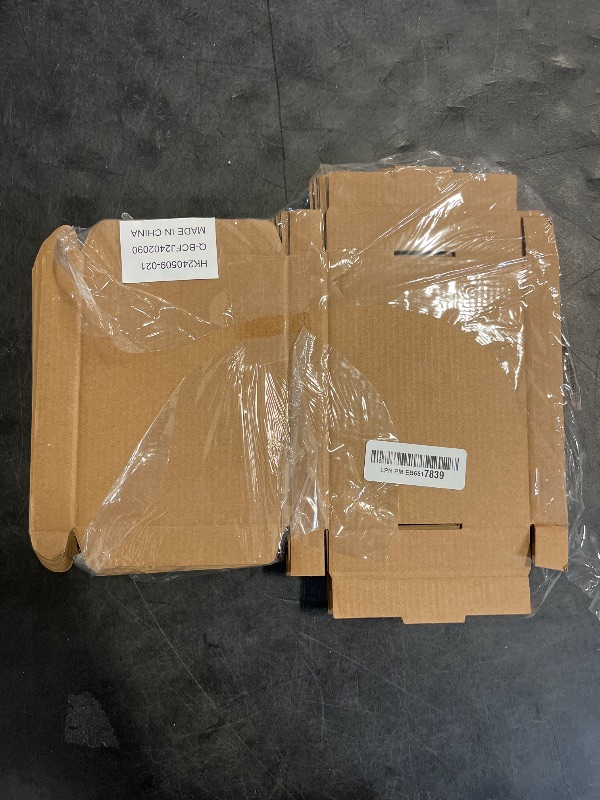 Photo 1 of PHAREGE 7x5x1 inch Shipping Boxes Bulk 25 Pack Brown, Tab Lock Tuck Top Mailer Boxes for Packaging Small Business, Small Cardboard Gift Boxes for Wrapping Mailing Present