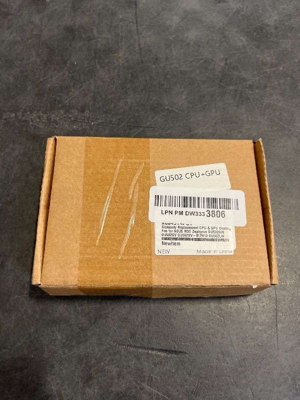 Photo 1 of Siakoocty Replacement CPU & GPU Cooling Fan for ASUS ROG Zephyrus GU502GW GU502GV GU502GV-BI7N10 GU502LW GU502LW-BI7N6 GU502LV GU502LWS GX502GW GX502GV Gx502lws FLGN FL6G FMJC, FLG9 FL6H FMJD 12V 1A