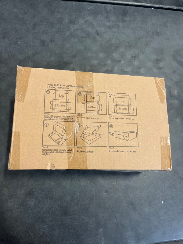 Photo 1 of PHAREGE 9x6x2 inch Shipping Boxes Bulk 25 Pack Brown, Tab Lock Tuck Top Mailer Boxes for Packaging Small Business, Small Cardboard Gift Boxes for Wrapping Mailing Present