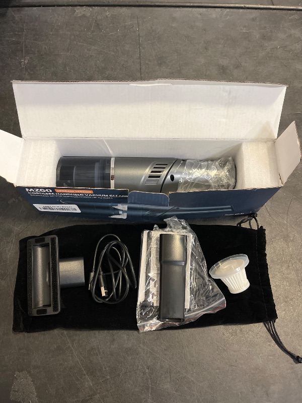 Photo 1 of MZGO Handheld Vacuum Cordless, Car Vacuum Cordless Rechargeable 15000Pa High Power with Brushless Motor, Hand Vacuum Mini Vacuum Cleaner Portable Vacuum Cleaner for Car Home Cleanning