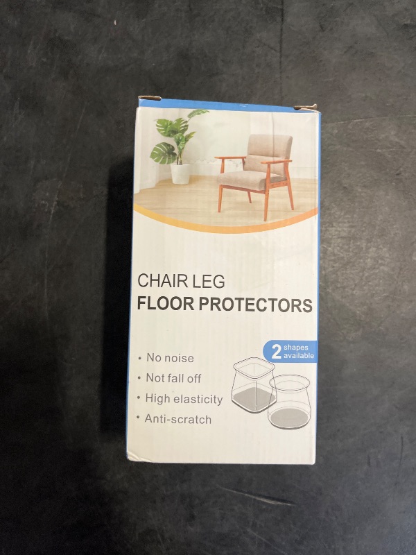Photo 1 of 32 Pcs Chair Leg Protectors for Hardwood Floors, Silicone Felt Furniture Leg Cover Pad for Protecting Floors from Scratches and Noise, Smooth Moving for Chair Feet(Large fit : 1.3'' - 2'')