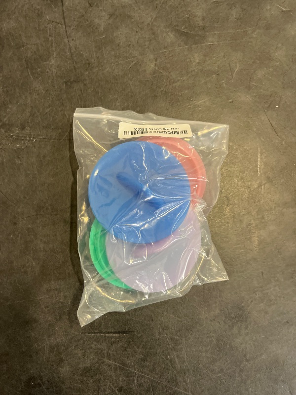 Photo 1 of Enhon Airlock Lids for Mason Jar Fermentation Lids for 3" Wide Mouth Mason Jar, 4 Pack Silicone Self Burping Fermenting Cap For Sauerkraut, Kimchi, Pickles, Probiotic Food, No Burping Required