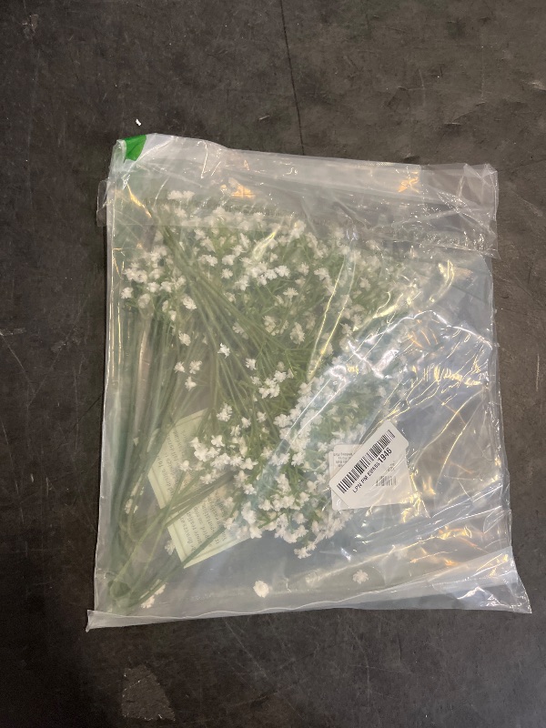 Photo 1 of Sukh 10PCS Baby Breath Artificial Flowers Fake Babys Breath Gypsophila Flowers Bulk Realistic Artificial Flowers Bouquet Flores Artificiales para Decoracion for Wedding Party Home Decoration