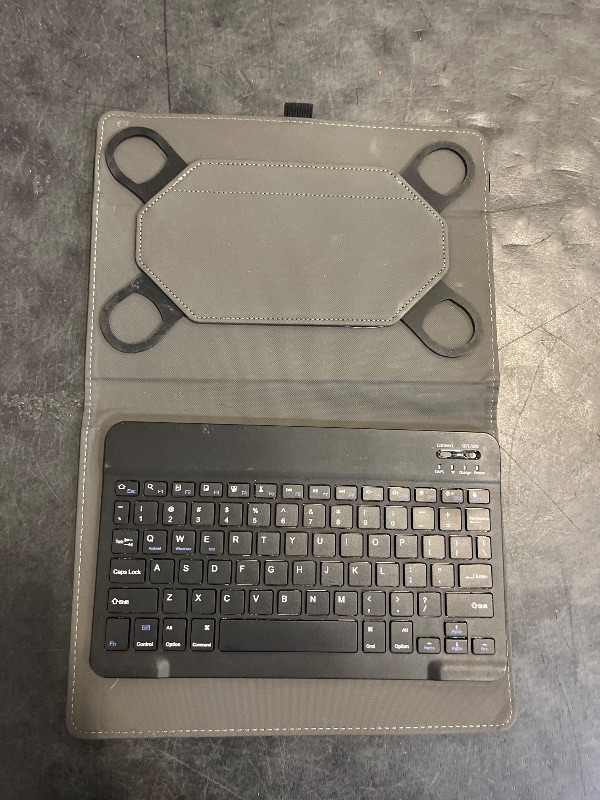Photo 1 of KuRoKo Universal Tablet Case with Keyboard, Bluetooth Keyboard & Pen Holder for 9-11 inch Tablets