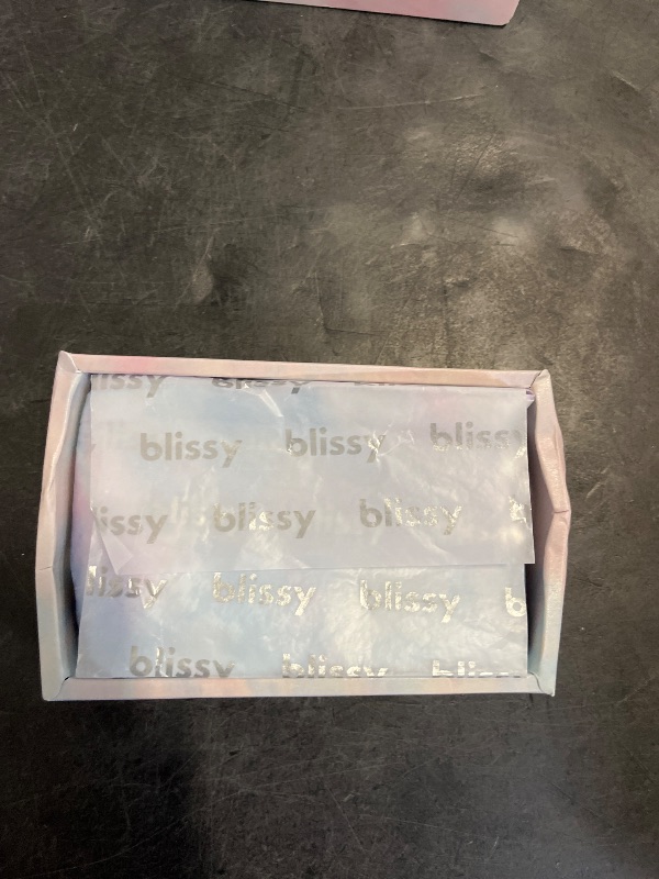 Photo 1 of Blissy Silk Pillowcase - 100% Pure Mulberry Silk - 22 Momme 6A High-Grade Fibers - Silk Pillow Cover for Hair & Skin - Regular, Queen & King with Hidden Zipper (Queen, Tie Dye)