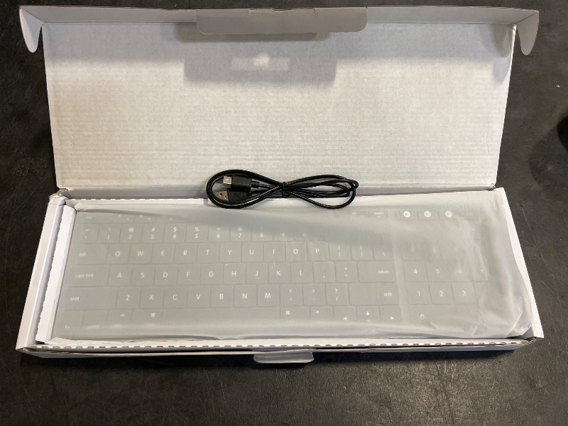 Photo 1 of seenda Bluetooth Keyboard and Mouse for Mac, SKM64-2 Multi-Device Rechargeable Slim Wireless Keyboard Mouse Stainless Steel Full Size, Compatible with MacBook Pro/Air, iPad, iMac - Space Gray