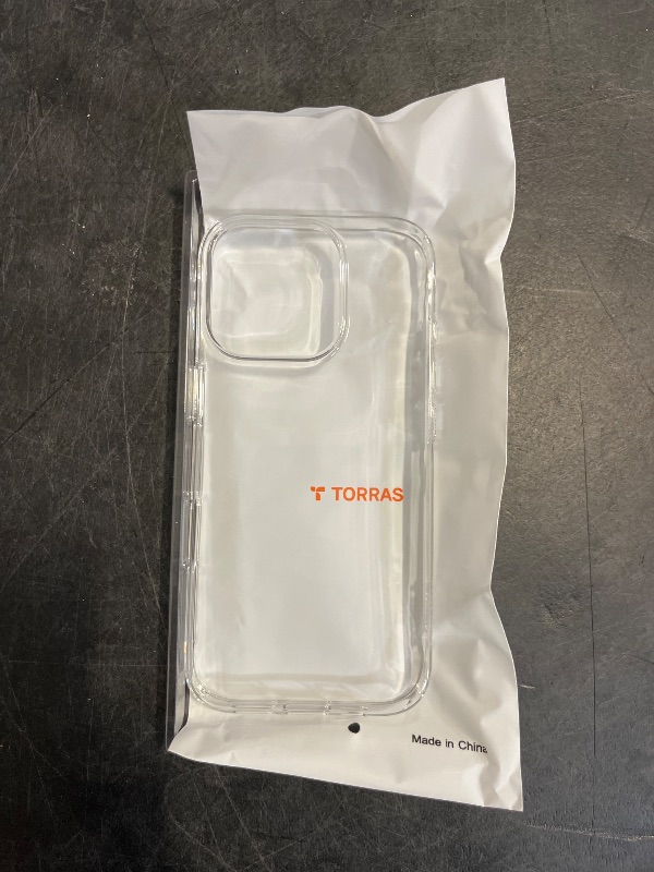 Photo 1 of TORRAS Slim Fit for iPhone 16 Pro Case 6.3 inch, Ultra Thin 16 Pro Case, Original Feel, Lightweight Matte Anti-Scratch Hard PC Cover Phone Case for iPhone 16 Pro OriginFit, Clear