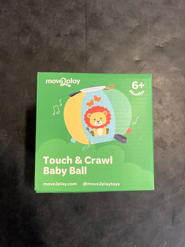 Photo 1 of Move2Play, Hilariously Interactive Toy with Music & Sound Effects | Birthday Gift for Boy & Girl | Ball for Toddler & Baby | Indoor/Outdoor | Age 6, 9, 12+ Month | 1, 2, 3+ Year Old