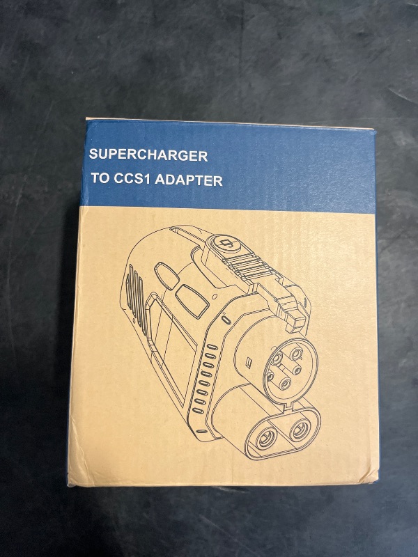 Photo 1 of 2025 Upgraded for Tesla Supercharger to CCS1 Charger Adapter, Max 500A 1000V Fast Charge NACS to CCS Electric Vehicle Charging Adapter Compatible with Tesla Supercharger, Fit for Rivian,Ford,GM EVs