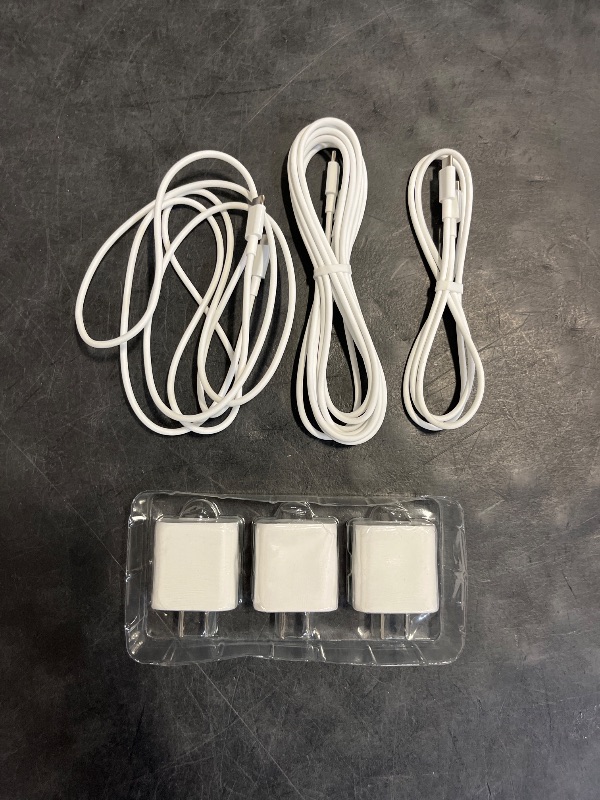 Photo 1 of DGVERS Fast Charger for iPhone 16 15 Charger Fast Charging 3Pack, 3+6+10ft USBC to USBC Cable Cord &20W Type C Block for iPhone 16 Pro Max/16 Pro/16e/15 Pro Max/15 Pro/16 Plus/15+/iPad Pro/Air/Mini
