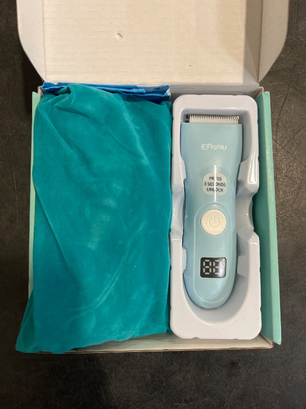 Photo 1 of Baby Hair Clippers, Professional Quiet Hair Trimmer for Kids and Toddler, Waterproof & Rechargeable Cordless Hair Cutting Machine for Children, with LCD Display
