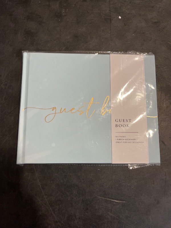 Photo 1 of Lamare Elegant Blank Page Wedding Guest Book – The Perfect Polaroid Guest Book for Wedding Receptions, Birthdays, Baby Showers, and Special Events – A Stylish Sign-in Book for Guests
