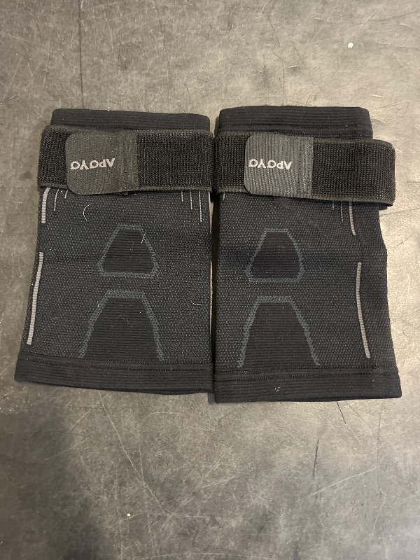 Photo 1 of (XL) APOYO Elbow Brace for Tendonitis and Tennis Elbow, (Pair) Compression Sleeve for Arthritis, Workouts, Reduce Joint Pain During Fitness Activity (X-Large)
