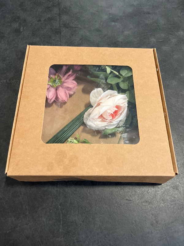 Photo 1 of kuujojo Artificial Flowers Combo, Fake Flowers for DIY Tables Centerpieces Baby Shower Bridal Shower Wedding Bouquet Arrangements Party Candle Holder Cake Decor Flower Home Decorations