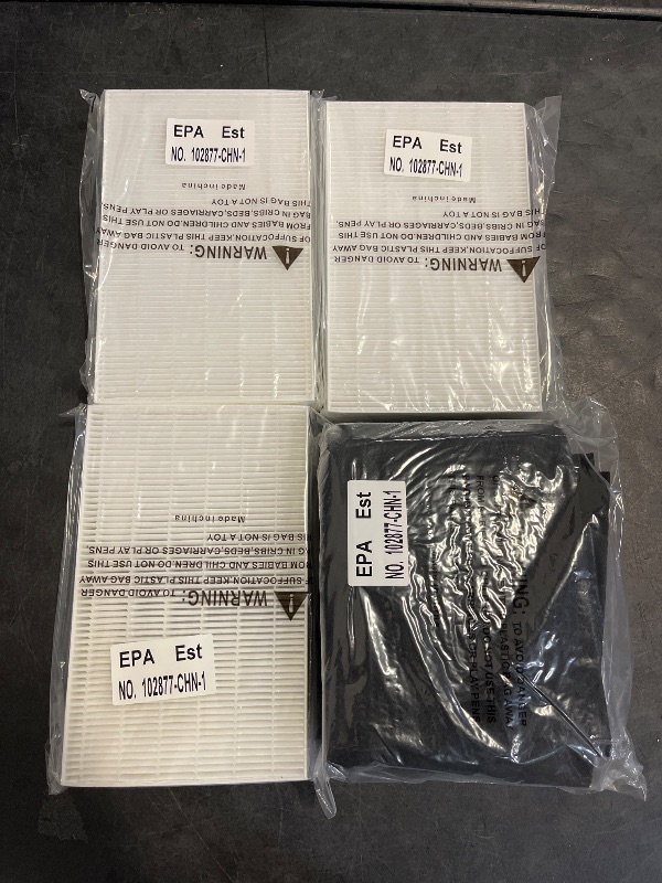 Photo 1 of HPA300 HEPA Filter Replacement for Honeywell Air Purifiers HPA300 Series, HPA300, HPA304, HPA8350, HPA300VP, HPA3300b, HPA5300, Replace HRF-R3, 3 HEPA R and 4 Pre Filters A HRF-AP1
