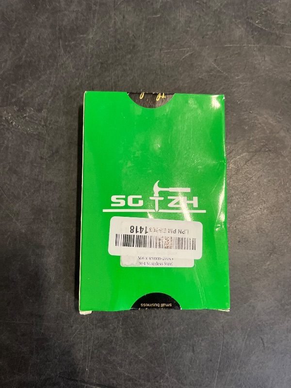 Photo 1 of M6 x 45mm 20Pcs Flat Head Hex Socket Cap Screws Bolts, 304 Stainless Steel 18-8, Full Thread, Black Oxide by SG TZH (with Hex Spanner)