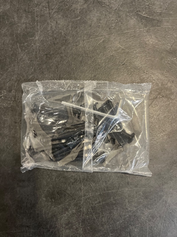 Photo 1 of M6 x 45mm 20Pcs Flat Head Hex Socket Cap Screws Bolts, 304 Stainless Steel 18-8, Full Thread, Black Oxide by SG TZH (with Hex Spanner)