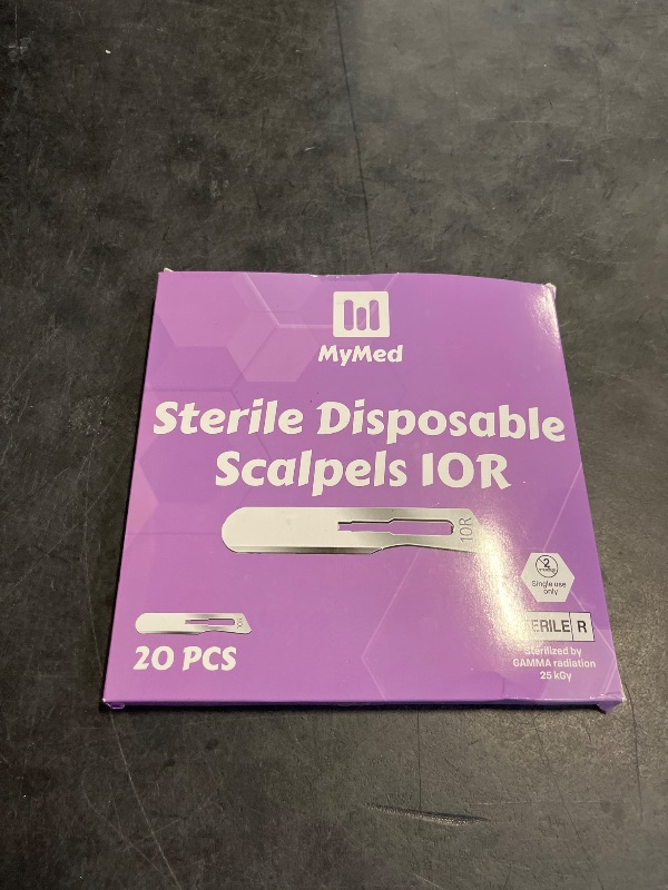 Photo 1 of MyMed Pack of 20 Dermaplane Razor for Women Face Disposable 10R Blades Dermaplaning Scalpels - Size 10R Scalpel Blades, Scalpel for Dermaplaning Tool 10R Scalpel Disposable Scalpels