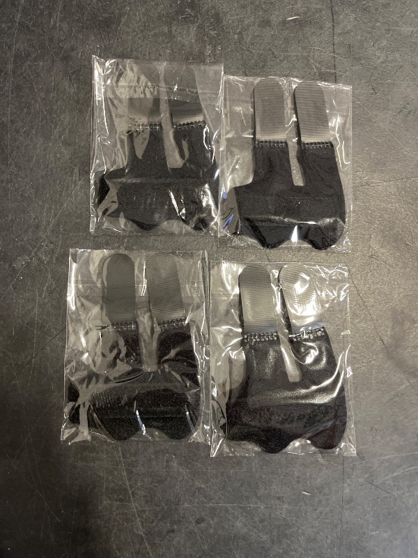 Photo 1 of 4 Pcs  Finger Splints/Brace for Knuckle Immobilization,Broken Protector and Straightening Arthritis Relief,Pain Relief,Fits Index,Middle Ring