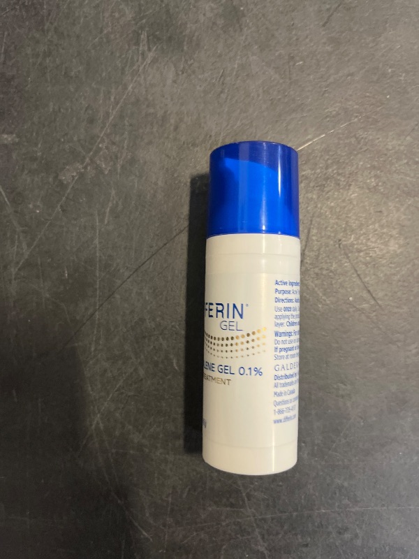 Photo 1 of Differin Acne Treatment Gel, 90 Day Supply, Retinoid Treatment for Face with 0.1% Adapalene, Gentle Skin Care for Acne Prone Sensitive Skin, 45g Pump (Packaging May Vary)