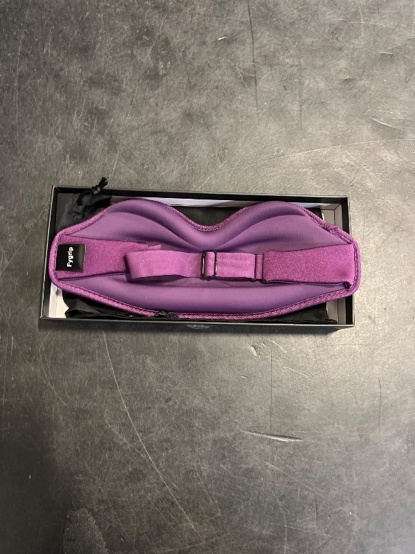 Photo 1 of Fygrip 3D Eye Mask Sleep Mask for Men & Women, 100% Pressure-Free & Light Block-Out Eye Mask for Sleep with Easy Adjustable Strap, Night Eye Cover for Travel, Purple