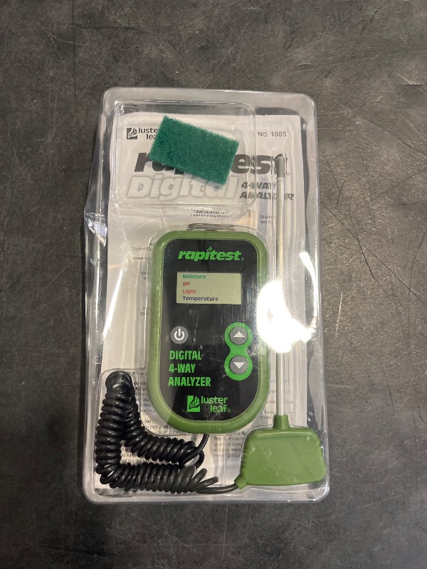 Photo 1 of Luster Leaf 1885 Digital 4-Way Analyzer
