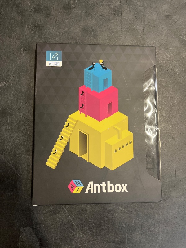 Photo 1 of Antbox for iPad Pro 11 Inch Case (M4) 2024, Built-in Pencil Holder, Fully Supports Pencil Pro/USB-C, Auto Sleep/Wake Function Vegan Leather (Black)