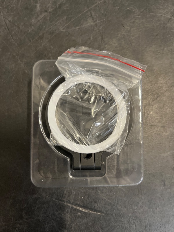 Photo 1 of Double Magnetic Ring Phone Holder – Attach to Any Iron Surface | 1/4" Screw Hole | Compatible with iPhone 16/15/14/13/12 Pro Max Series & Magnetic Cases (MS-02R)