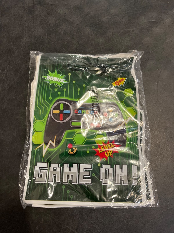Photo 1 of Funrous 50 Pcs Video Game Party Favors Bags Bulk Game Candy Gift Bags Plastic Game on Treat Bags Game Party Decorations for Boys Gaming Video Game Birthday Party Supplies, 6.7 x 9.8 Inch