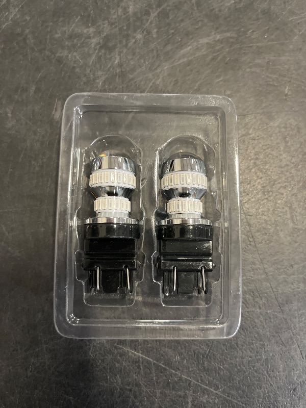 Photo 1 of AUXITO LED Brake Tail Light Bulbs 3156 3157 LED Bulb Red 400% Brighter 3056 3057 3047 4057 Led Bulbs for Tail Stop Brake Signal Parking Lights, Brilliant Red