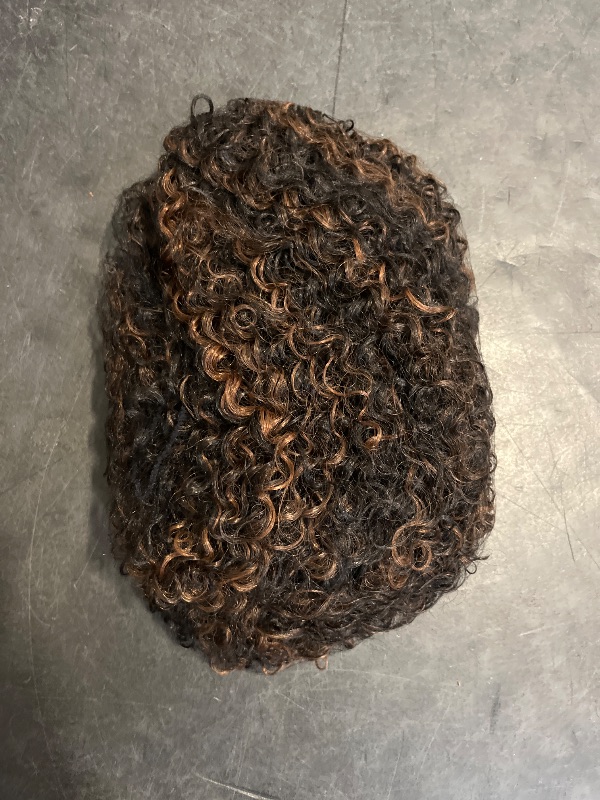 Photo 1 of Youthfee 27” Drawstring Ponytail Deep Curly Heat Resistant Premium Synthetic Instant Clip Ponytail Extension Protective Style Afro Kinky Curly Hair Pieces for Women