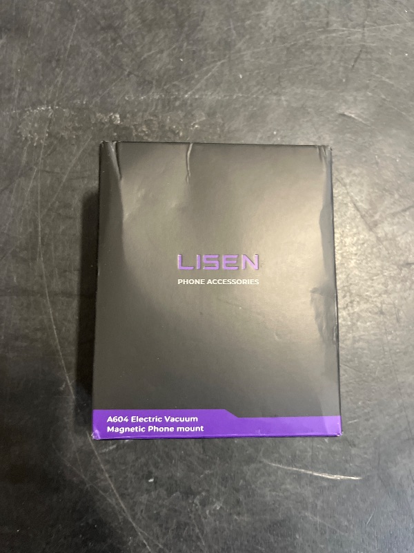 Photo 1 of LISEN Portable Vacuum Magnetic Phone Holder Stand, Electric Vacuum Suction Phone Holder for MagSafe, Suction Cup Phone Mount Foldable for iPhone 16e/16/15/14/13/12 Pro/Pro Max