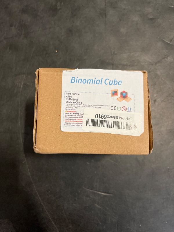 Photo 1 of Adena Montessori Binomial Cube Montessori Sensorial Educational Toys for Kids Learning Early Educational Toys