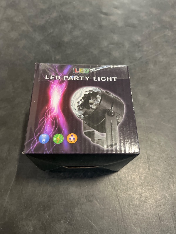 Photo 1 of Party Lights,Disco Light Disco Ball Dj Rave Lights Strobe Lights Sound Activated Stage Lights Projected Effect Dancing Light Remote Control for Birthday Xmas Wedding Bar Kids Christmas