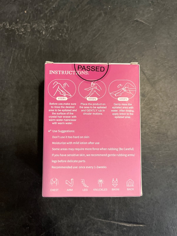 Photo 1 of hoyesch Crystal Hair Eraser for Women and Men, Reusable
