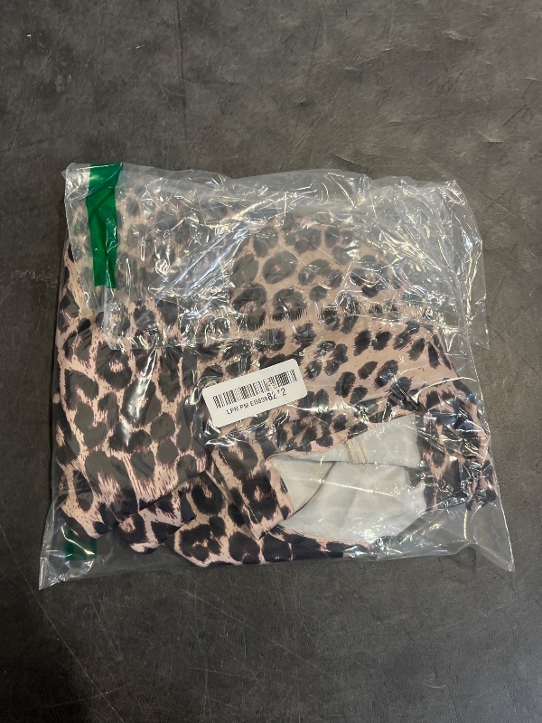 Photo 1 of (M) Women's Leopard Print Satin Maxi Skirt High Waisted Elastic Waistband Silk A-Line Casual Party 2025 Summer Long Skirts Leopard Khaki02, Medium