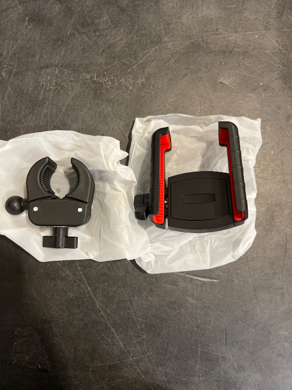 Photo 1 of Bike Phone Mount Holder, [Camera Friendly] Motorcycle Phone Mount for Electric Scooter, Mountain, Dirt Bike and Motorcycle - 360° Rotate Suitable for iPhone & Android Smartphones from 4.5-7.0 inches