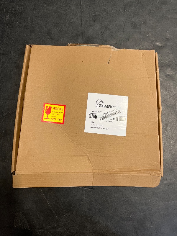 Photo 1 of Gemroom 12.5" Microwave Turntable Compatible with Panasonic 12570000008334, 12 1/2 inch Replacement Microwave Glass Plate for Frigidaire 5304509437
