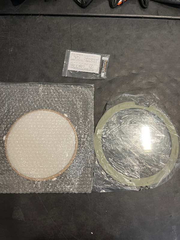 Photo 1 of Gemroom 12.5" Microwave Turntable Compatible with Panasonic 12570000008334, 12 1/2 inch Replacement Microwave Glass Plate for Frigidaire 5304509437