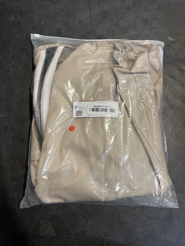 Photo 1 of (2XL) ZMHBKPS Bee Suit - Beekeeping Jacket for Men & Women - Beekeeper Jacket with Beekeeping Gloves and Veil Hood (Shallow Coffee, XXL)
