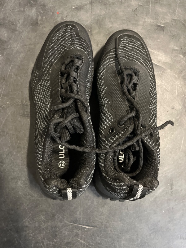 Photo 1 of SIZE; EU36.5  US 6.5 Hiking Shoes for Women Waterproof Lightweight Non Slip Comfortable Breathable Work Walking Trekking Trails Rain Outdoor impermeable antideslizantes Zapatos de senderismo para Mujer Black