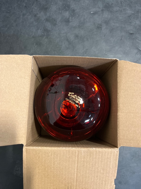 Photo 1 of Fluker's Culinary Coop Infrared Heat Lamp for Chicken Coop or Outdoor Animals, 250 Watt