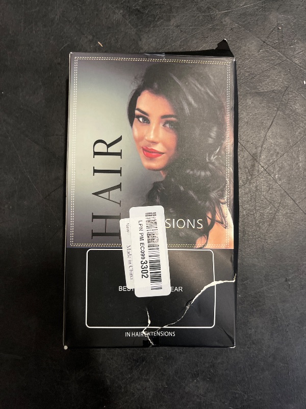 Photo 1 of Clip in Hair Extensions for Women, 6PCS Long Wavy Curly Clip on Hair Extensions 20 Inch Medium Brown Mixed With Ash Blonde Synthetic Hairpieces